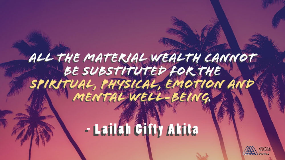 take care of our mental well-being